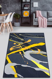 Conceptum Alfombra de pasillo Camouflage Djt Multicolor 100 x 150 cm